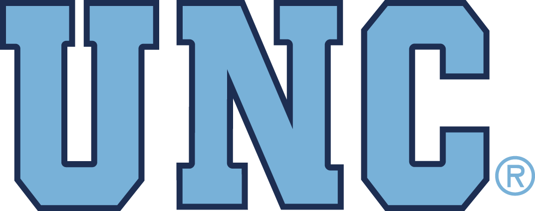 North Carolina Tar Heels 2015-Pres Wordmark Logo 12 vinyl decal